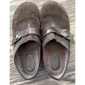 Natural Soul Clogs Shoes Slip On Brown CottageCore Mule Classic Normcore 90s Y2K